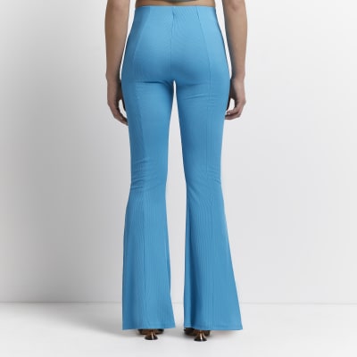 petite blue trousers