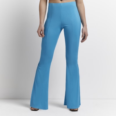 petite blue trousers