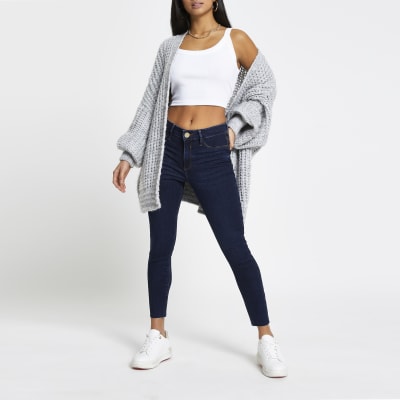 grey molly jeans river island
