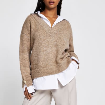 ladies boxy jumpers