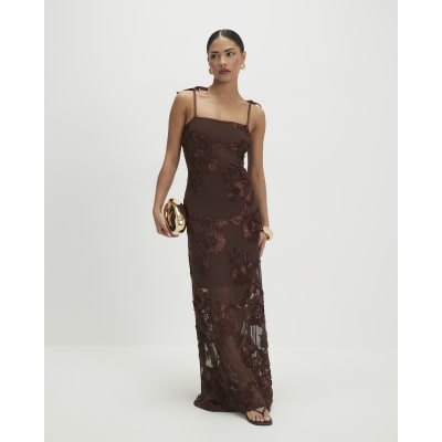 moon river brown sleeveless maxi dress Moon River Hawthorne Drop Waist Plaid Mini Dress | Wild Dove Boutique