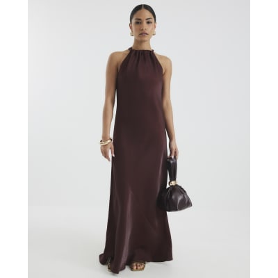 black halter sequin dress Sequin Scarf Halter Mini Dress