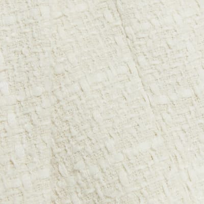 Petite cream boucle blazer River Island