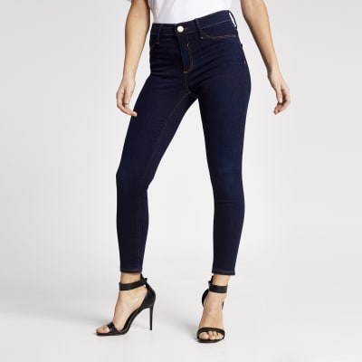 mid blue molly mid rise jeggings