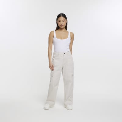 Petite utility outlet trousers