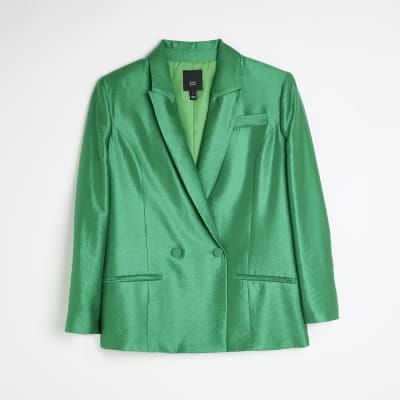 River island hot sale green blazer