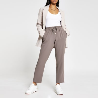 petite grey joggers womens