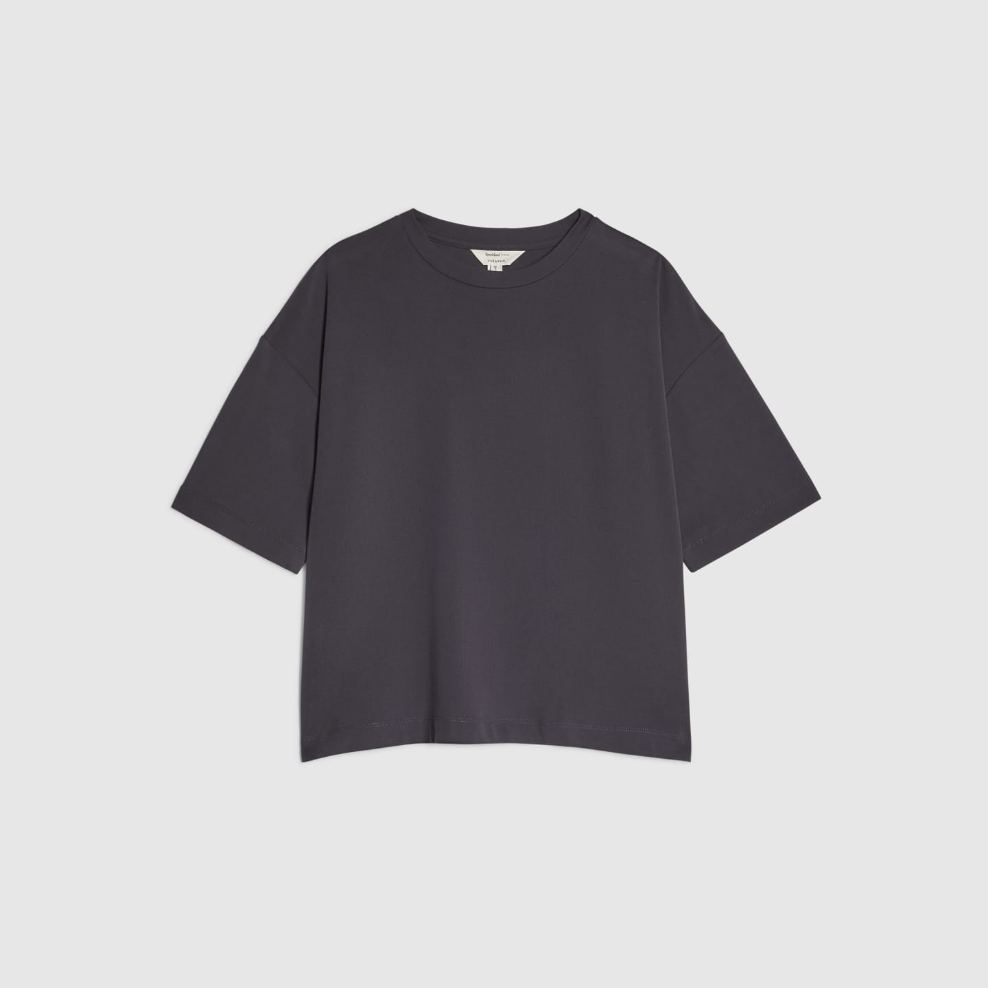 River Island Petite Grey Soft Touch T-shirt — photo 1 of 1