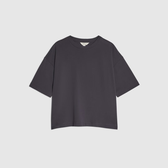 River Island Petite Grey Soft Touch T-shirt