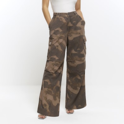 Camo hot sale trousers petite