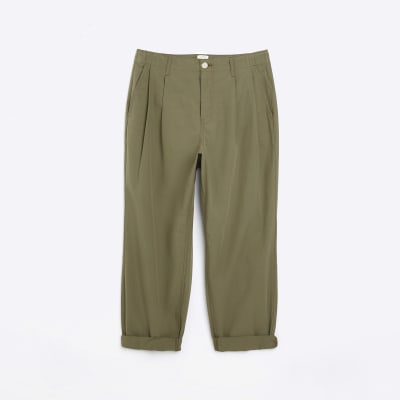 Petite Khaki Chino Trousers