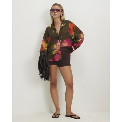 Petite Floral Blouse