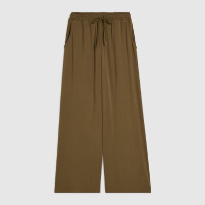 Petite Soft Touch Wide Leg Trousers