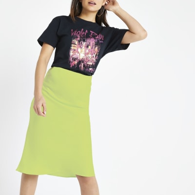 lime green midi