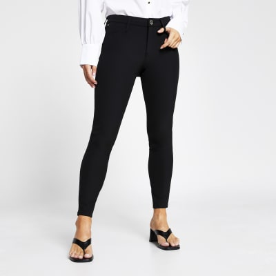 Petite Moly mid rise skinny trousers