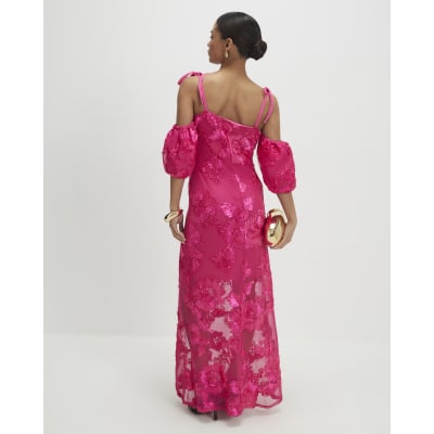 strapless open back dress Zapakasa Women Lilac Halter Long Prom Dress with Slit Satin Beaded Mermaid  Lace Up Back Formal Dress with Keyhole main image 0