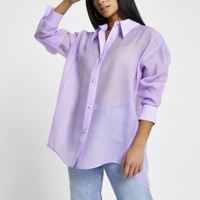 Purple Tops | Women Tops | River Island