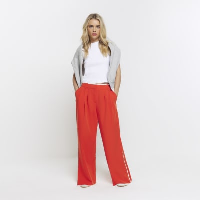 Striped hot sale pants petite