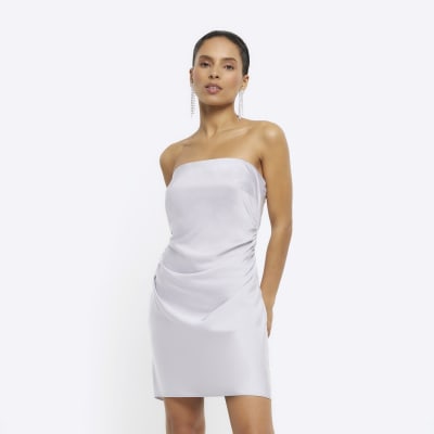 Petite clearance silver dress