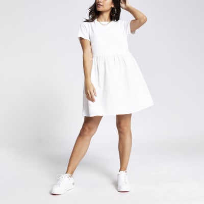 white shirt dress petite