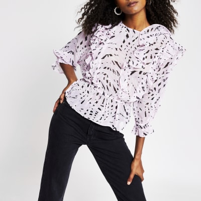 dressy tops river island