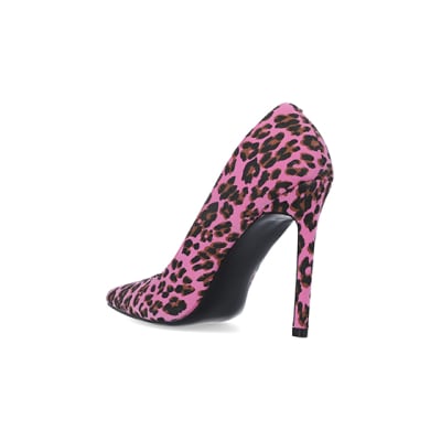 3 inch leopard print heels