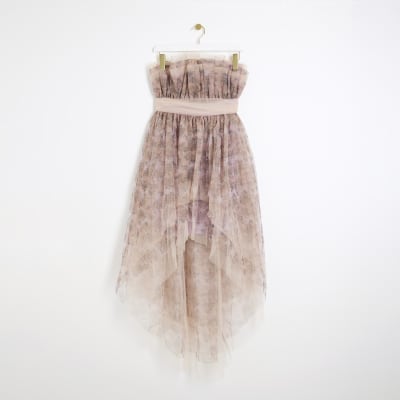 River island pink swing dress sales