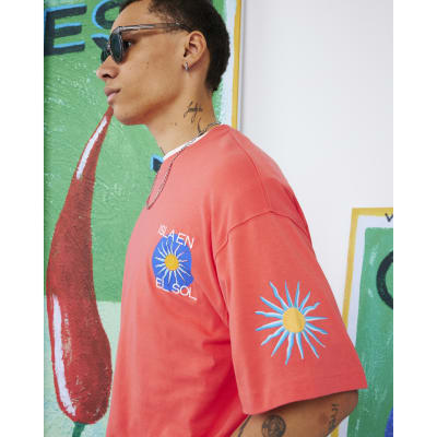 Pink Atlas Short Sleeve Patch Tee