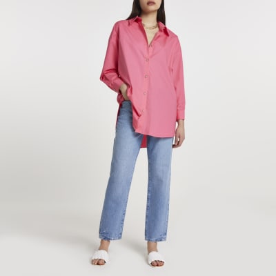 river island pink blouse top