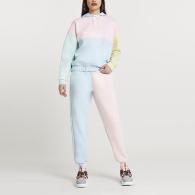 pastel color joggers