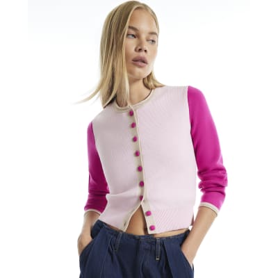 Blocked Cardigan