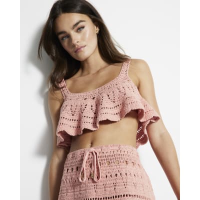 pink-crochet-frill-cami-beach-