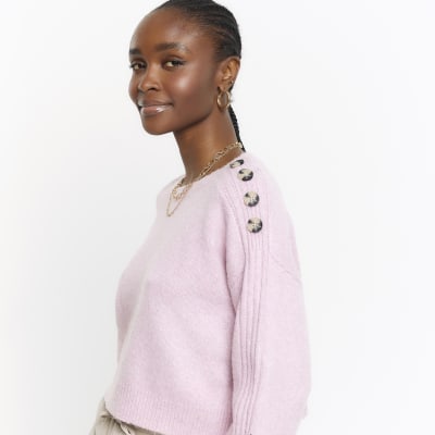 Pink best sale crop jumper