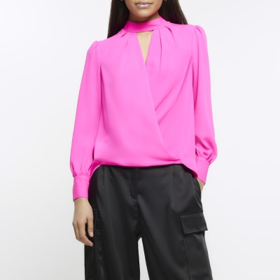 River Island Women's Cut Out Blouse