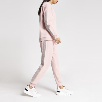 river island pink tracksuit