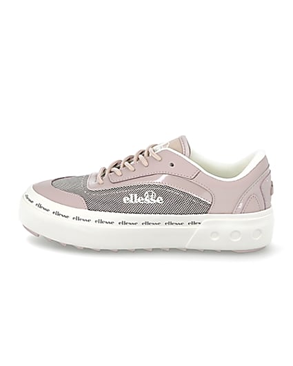 360 degree animation of product Pink Ellesse Alzina trainers frame-3