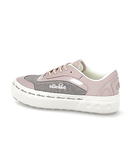 360 degree animation of product Pink Ellesse Alzina trainers frame-4