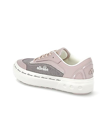 360 degree animation of product Pink Ellesse Alzina trainers frame-5