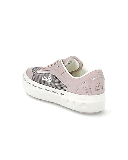 360 degree animation of product Pink Ellesse Alzina trainers frame-6