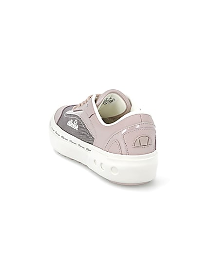 360 degree animation of product Pink Ellesse Alzina trainers frame-7