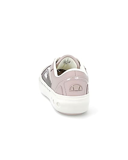 360 degree animation of product Pink Ellesse Alzina trainers frame-8