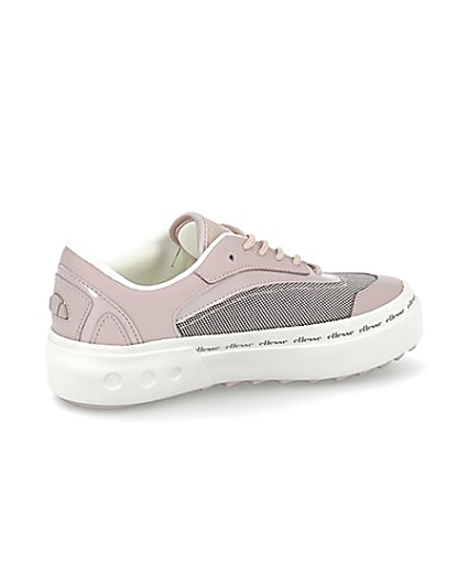 360 degree animation of product Pink Ellesse Alzina trainers frame-13