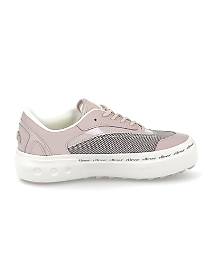 360 degree animation of product Pink Ellesse Alzina trainers frame-14