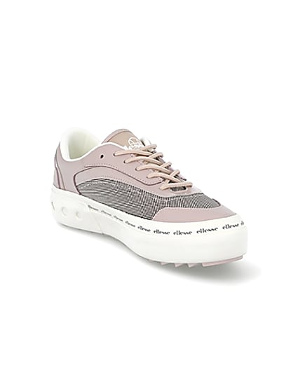 360 degree animation of product Pink Ellesse Alzina trainers frame-18