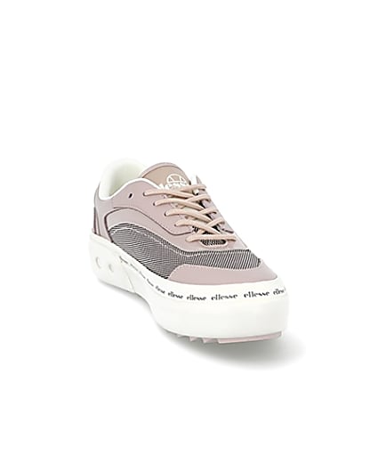 360 degree animation of product Pink Ellesse Alzina trainers frame-19