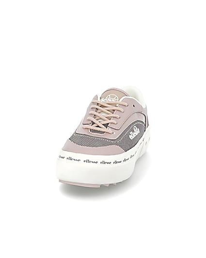 360 degree animation of product Pink Ellesse Alzina trainers frame-22