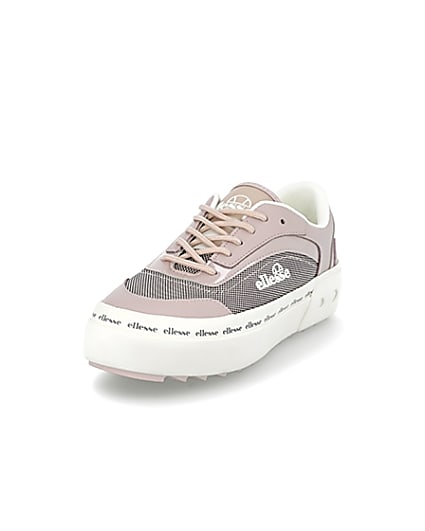 360 degree animation of product Pink Ellesse Alzina trainers frame-23