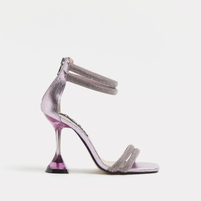 perspex sandals