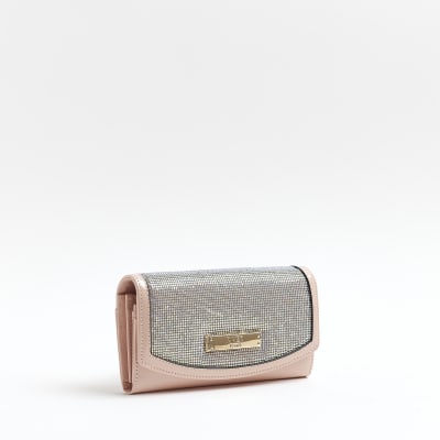 River island cheap rose gold purse