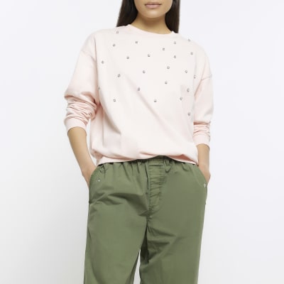 women's embellished sweatshirts